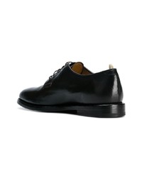 Chaussures derby en cuir noires Officine Creative