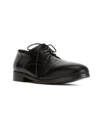 Chaussures derby en cuir noires Marsèll