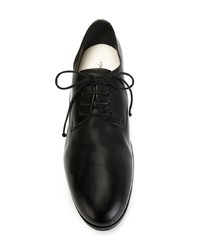 Chaussures derby en cuir noires Marsèll