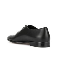 Chaussures derby en cuir noires Tod's