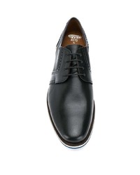 Chaussures derby en cuir noires Lloyd