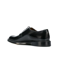 Chaussures derby en cuir noires Doucal's