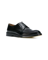 Chaussures derby en cuir noires Doucal's