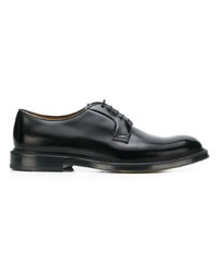 Chaussures derby en cuir noires Doucal's