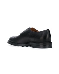 Chaussures derby en cuir noires Doucal's