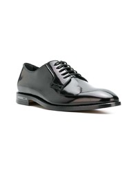 Chaussures derby en cuir noires Tod's