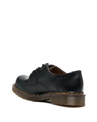 Chaussures derby en cuir noires Comme des Garcons Homme Deux