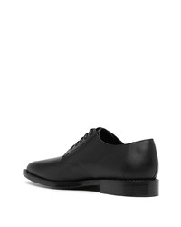 Chaussures derby en cuir noires Comme Des Garcons Homme Plus