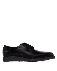 Chaussures derby en cuir noires Common Projects