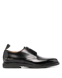 Chaussures derby en cuir noires Common Projects