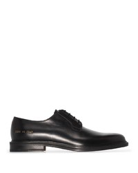 Chaussures derby en cuir noires Common Projects