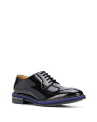 Chaussures derby en cuir noires Paul Smith