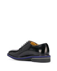 Chaussures derby en cuir noires Paul Smith