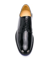 Chaussures derby en cuir noires Paul Smith