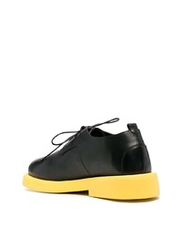 Chaussures derby en cuir noires Marsèll