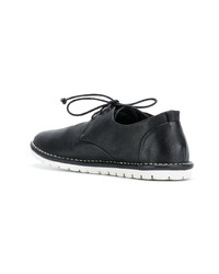 Chaussures derby en cuir noires Marsèll