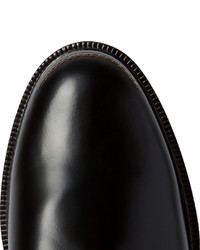 Chaussures derby en cuir noires Raf Simons