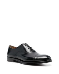 Chaussures derby en cuir noires Doucal's