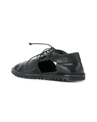 Chaussures derby en cuir noires Marsèll