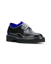 Chaussures derby en cuir noires Oamc