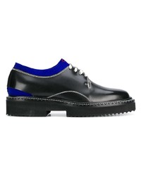 Chaussures derby en cuir noires Oamc