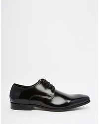 Chaussures derby en cuir noires Aldo