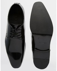 Chaussures derby en cuir noires Aldo