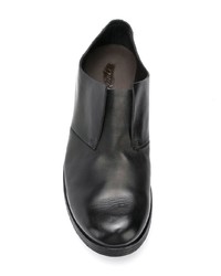 Chaussures derby en cuir noires Marsèll