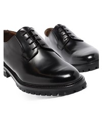 Chaussures derby en cuir noires Common Projects