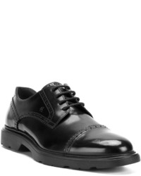 Chaussures derby en cuir noires Hogan