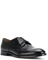 Chaussures derby en cuir noires Doucal's