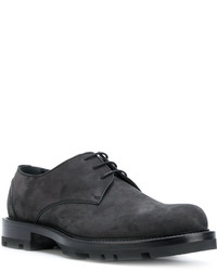 Chaussures derby en cuir noires Jil Sander