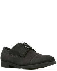 Chaussures derby en cuir noires Dolce & Gabbana