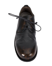 Chaussures derby en cuir noires Marsèll