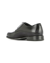 Chaussures derby en cuir noires Cerruti 1881