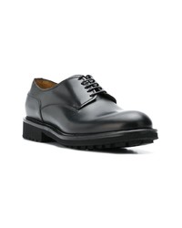 Chaussures derby en cuir noires Doucal's