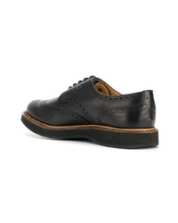 Chaussures derby en cuir noires Church's