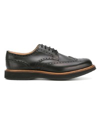 Chaussures derby en cuir noires Church's