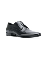 Chaussures derby en cuir noires Dolce & Gabbana