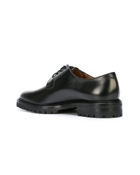 Chaussures derby en cuir noires Common Projects