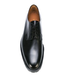 Chaussures derby en cuir noires Common Projects