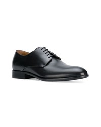 Chaussures derby en cuir noires BOSS HUGO BOSS