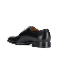 Chaussures derby en cuir noires BOSS HUGO BOSS