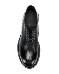 Chaussures derby en cuir noires Premiata