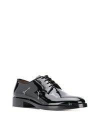 Chaussures derby en cuir noires Givenchy