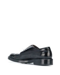 Chaussures derby en cuir noires Green George