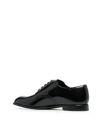 Chaussures derby en cuir noires Dolce & Gabbana