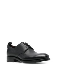 Chaussures derby en cuir noires Brioni