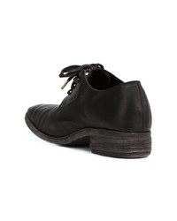 Chaussures derby en cuir noires A Diciannoveventitre