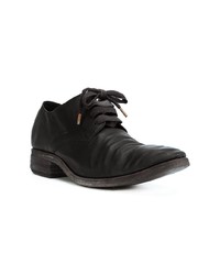 Chaussures derby en cuir noires A Diciannoveventitre